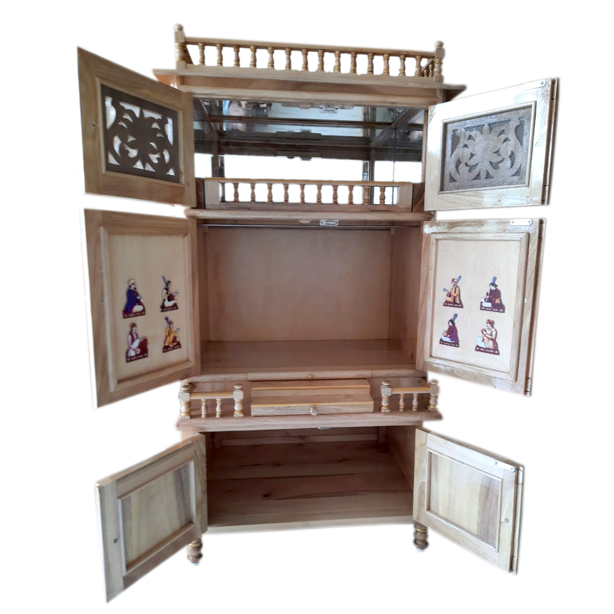 Sevan wood haveli mandir H04 - Image 2